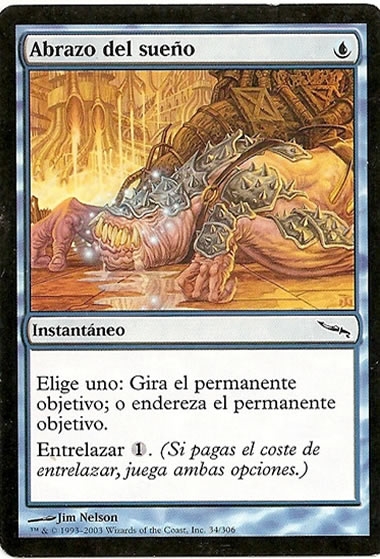 Magic mirrodin abrazo del sueño 34/306 español